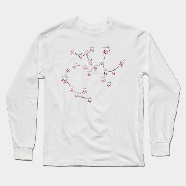 sagittarius zodiac constellation Long Sleeve T-Shirt by INDONESIA68